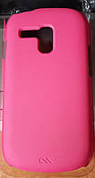 Шкіряний чохол (книга)  Samsung Galaxy S III mini I8190 s3 рожевий