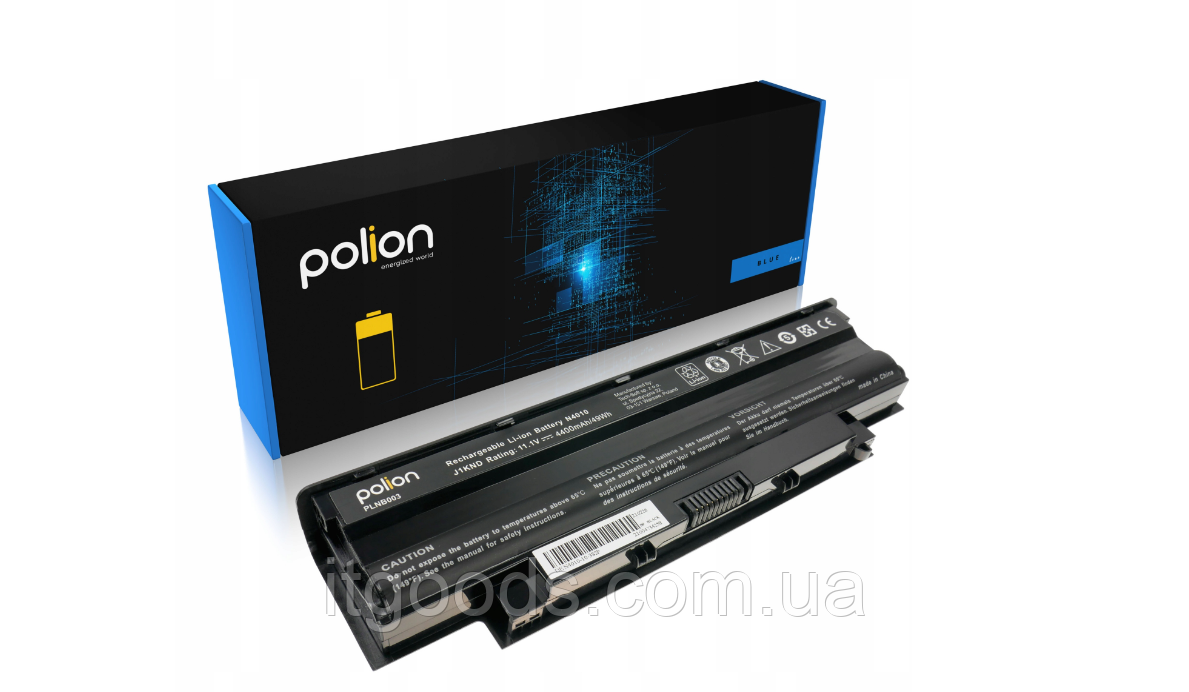 Акумулятор для ноутбука Dell J1KND 4YRJH 5200mAh Inspiron 15R N5010 M501R N5110 17R N7010 N7110