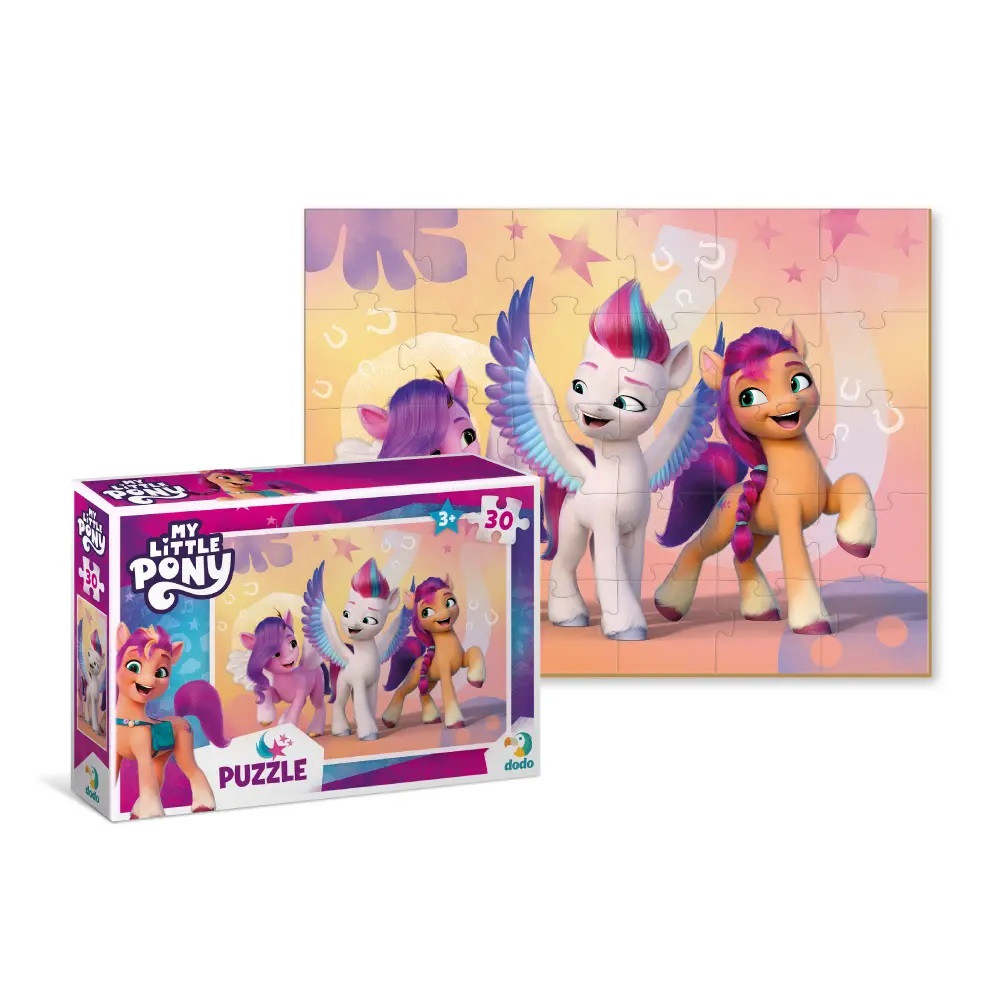 Дитячий пазл My Little Pony Dodo 200305, Моя маленька поні, великі, 30 елементів, розвиваюча гра для дітей