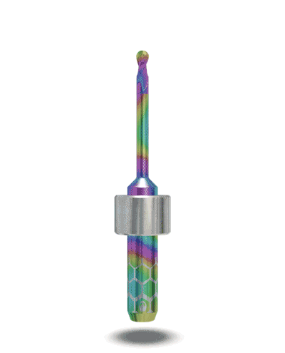 Фреза AlienTools для PEEK/PMMA/WAX (пмма, віск, піїк) з покриттям FLATCOAT™TEC 2.5х6x50мм (Ivoclar PM7)