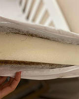 Матрас в дитяче ліжко розмір 1200*100*600 мм КПК колір білий