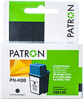 Картридж Patron HP №20 (C6614D) DJ610C/656С640С/615 40ml Black (PN-H20)