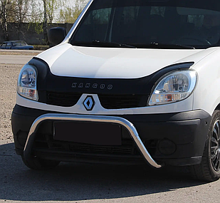 Кенгурятник WT007 (нерж) Nissan NP300 2008-
