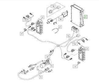 Електронний блок AA67027 John Deere