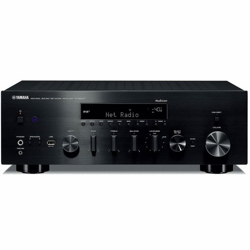 Yamaha R-N803 Black, фото 1