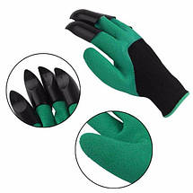 Садові рукавички з кігтями Garden Genie Gloves, фото 3