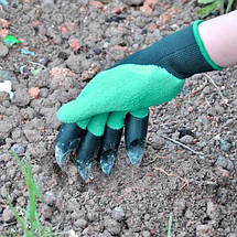 Садові рукавички з кігтями Garden Genie Gloves, фото 2