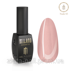 Гель лак Milano Nude Collection - 003
