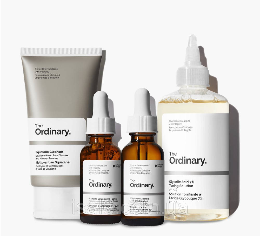 The Ordinary, The Bright Set — Набір для надання сяйва тьмяній шкірі з пігментацією, фото 1