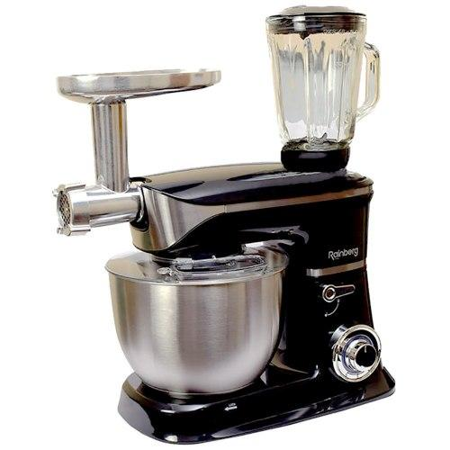 Кухонний комбайн Rainberg RB-8080 3 в 1 із чашею 2200 Вт | Тістоміс, фото 1