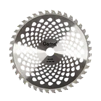 У продажі: Диск для садового тримера Gärtner 255 х 25,4 мм 40 ТВС зубців VseOK