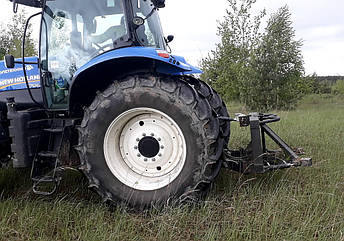 Корчувач дерев до трактора New Holland, фото 2