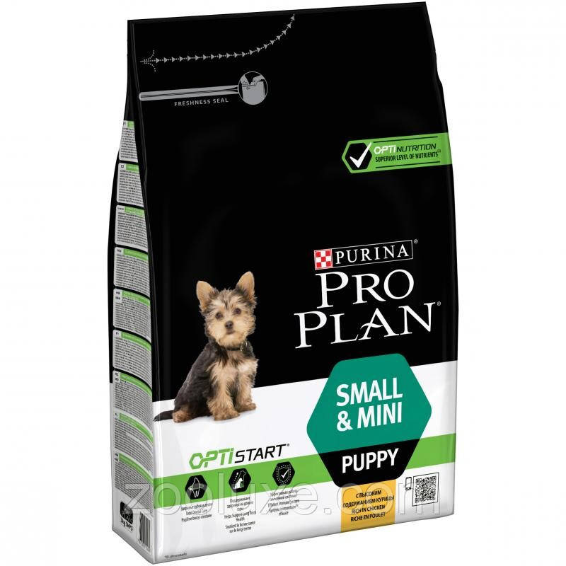 Purina Pro Plan Small & Mini Puppy Chicken 700 г/Пурина Про План Смол Міні Паппі Курка — корм для цуценят