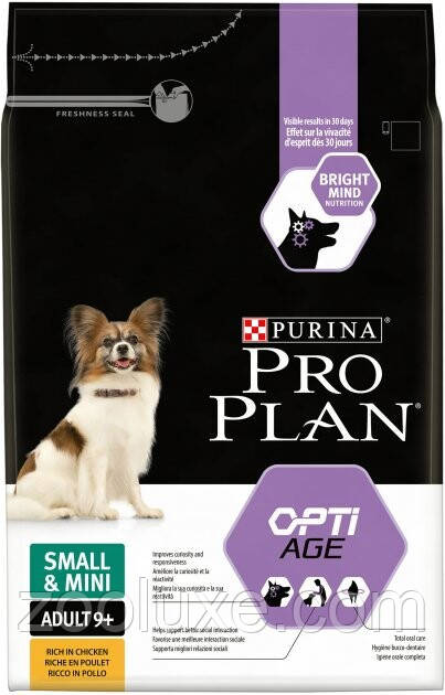 Purina Pro Plan Small & Mini Adult 9+ Chicken 3 кг / Пурина Про План Смол Міні Едалт 9+ корм для собак