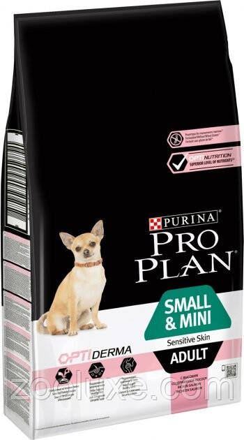 Purina Pro Plan Small & Mini Sensitive Skin Adult Salmon 7 кг / Пурина Про План Смол Міні Сенситив Скін корм