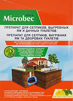 Microbec засіб для вигрібних ям і септиків Bros Microbec Ultra з ароматом лимона 25 м х 18 шт