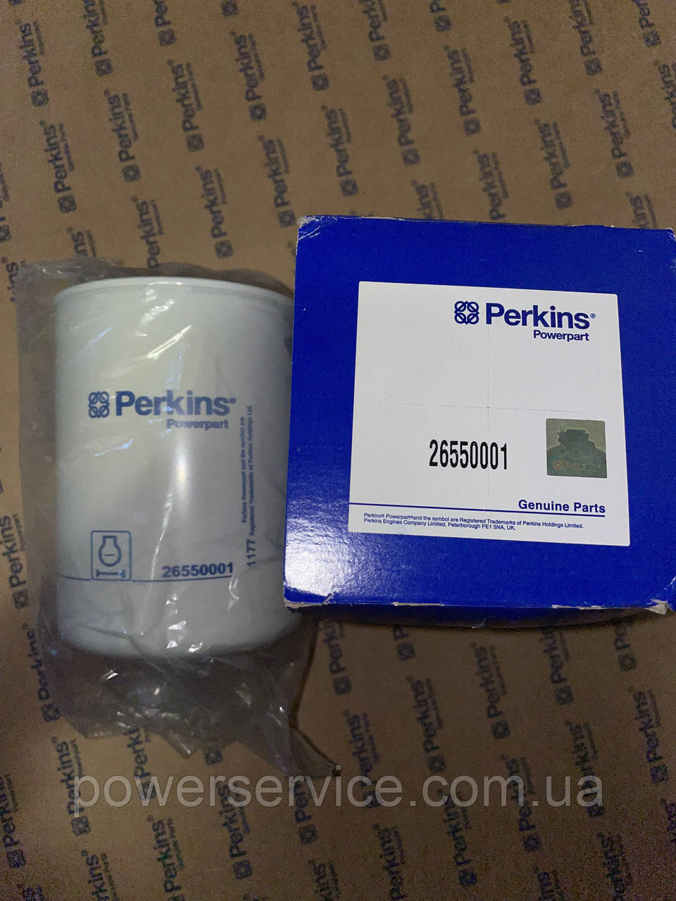 Фільтр охолодження рідини (водяний) 26550001 Perkins, Перкінс, Перквінс