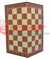 Доска картонная для игры в шахматы, шашки.Q029