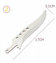 Туристичний набір Егерь 4 в 1 C-14 для пікніка, полювання і риболовлі Пила, ніж, сокира, мачете, фото 4