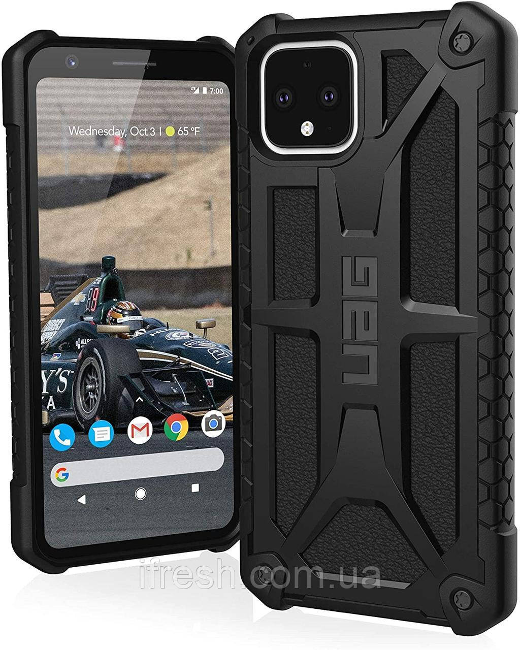Чехол Urban Armor Gear (UAG) Google Pixel 4 - Monarch, Black