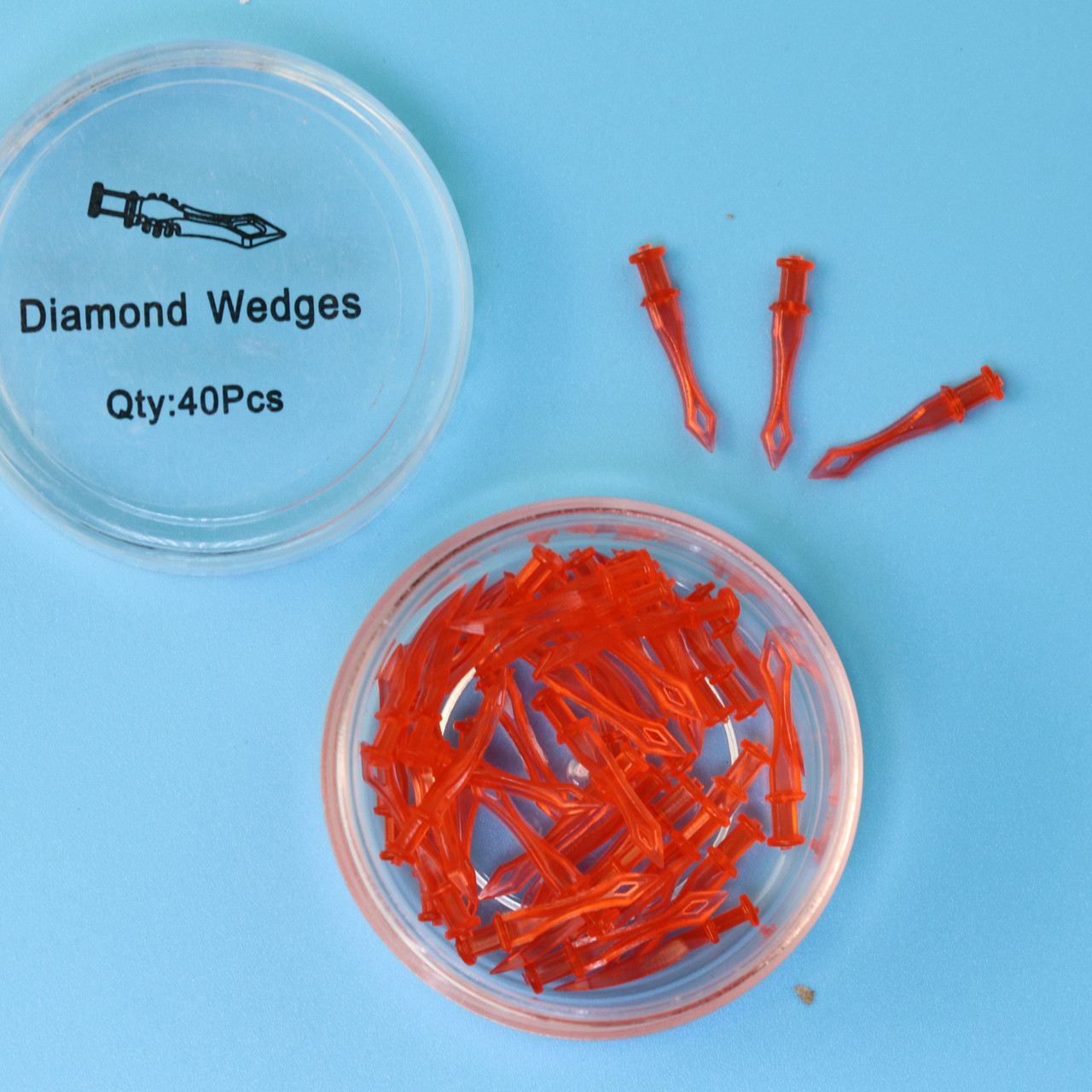 Стоматологічні пластикові клинці для адаптації матриці (типу Палодент) 40шт(XS)