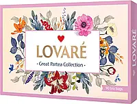 Чай Lovare Ассорти TEA COLLECTION GREAT PARTY 18 видов по 5 пакет (90шт) 120г