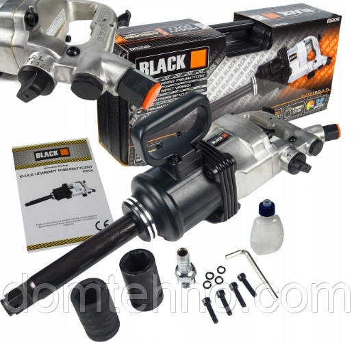 Пневматичний ударний гайковерт 4950 Нм 12205 BLACK