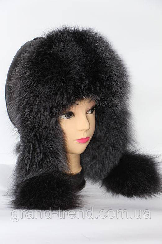 Зимняя женская шапка ушанка мех песца (ID#1745761929), цена: 2290 ...