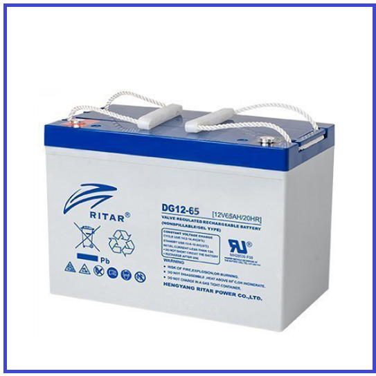 Акумуляторна батарея GEL RITAR DG12-65 12V 65Ah (350х167х182)