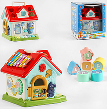 Розвивальний будиночок сортер українською мовою