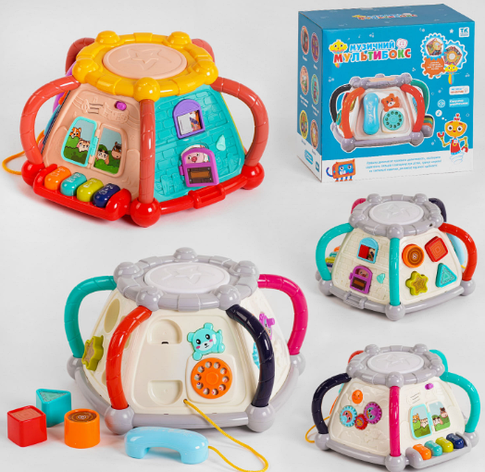 Куб музичний мультифункціональний українською мовою, фото 1