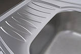 Кутова мийка Platinum 7851 Satin 0,8 мм, фото 5