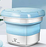 Пральна машина силіконова складана Maxtop 7399, зелена, фото 4