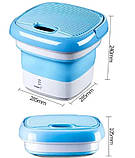 Пральна машина силіконова складана Maxtop 7399, зелена, фото 5