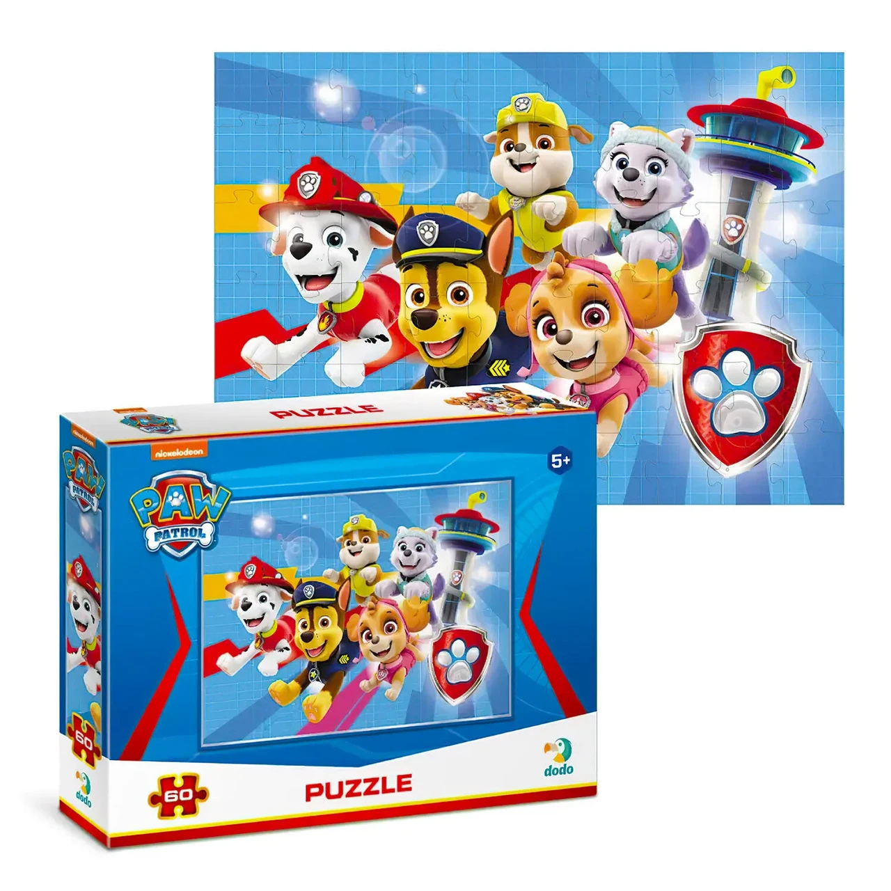 Пазли Dodo Paw Patrol 60 елементів