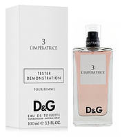 Жіночі парфуми Dolce & Gabbana D&G Anthology 3 L`Imperatrice (Дольче Габбана 3 Імператриця) 100 ml/мл ліцензія Тестер