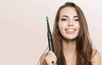 Електрична зубна щітка FairyWill 5 режимів Таймер + 8 насадок та футляр, фото 2