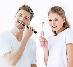 Електрична зубна щітка FairyWill 5 режимів Таймер + 8 насадок та футляр, фото 2