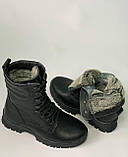 Берци черевики чоловічі зимові,берци черевики тактичні, армійські черевики військові Зима теплі, армійські черевики військові, фото 2