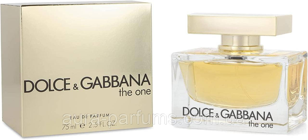Жіночі парфуми Dolce & Gabbana The One (Дольче Габбана Зе Ван) Парфумована вода 75 ml/мл