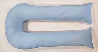 Наволочка на подушку для вагітних і годуючих U-340 колір "Блакитний"