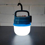 Аварійний світильник світлодіодний з акумулятором, кемпінговий ліхтар аварійного освітлення акумуляторний, фото 3