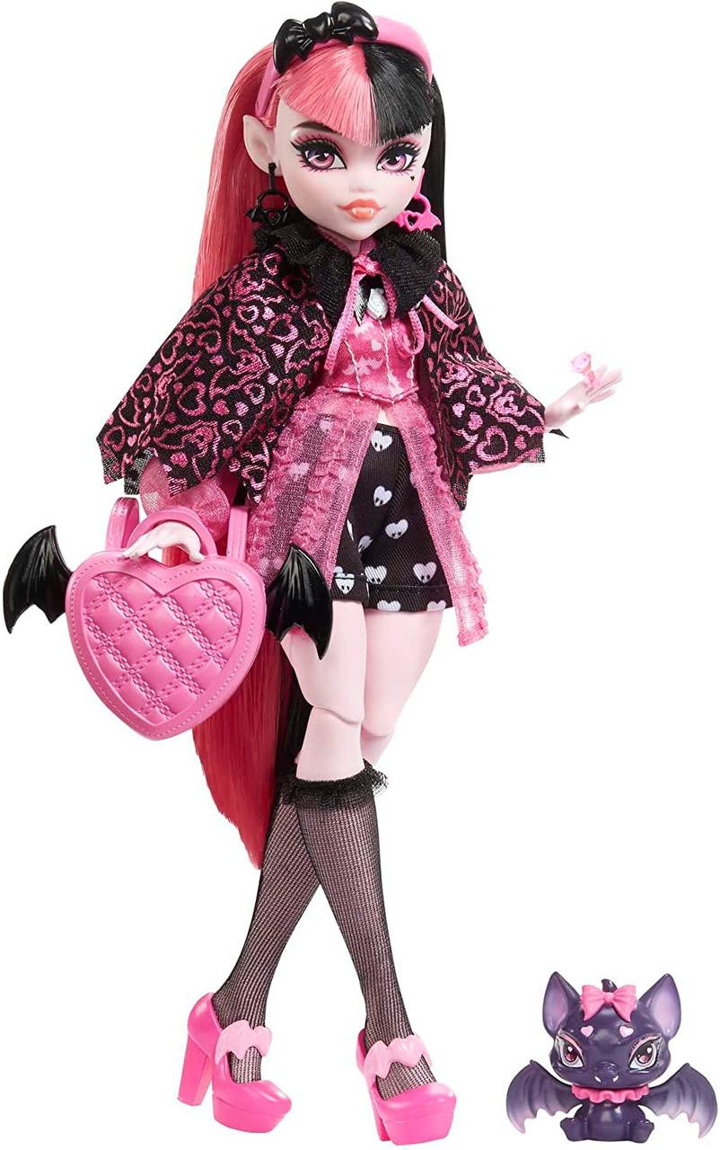 Лялька Монстер Хай Дракулаура 2022 Monster High Draculaura Posable Fashion Doll