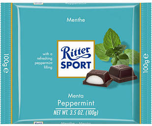 Шоколад Ritter Sport Peppermint, 100 г