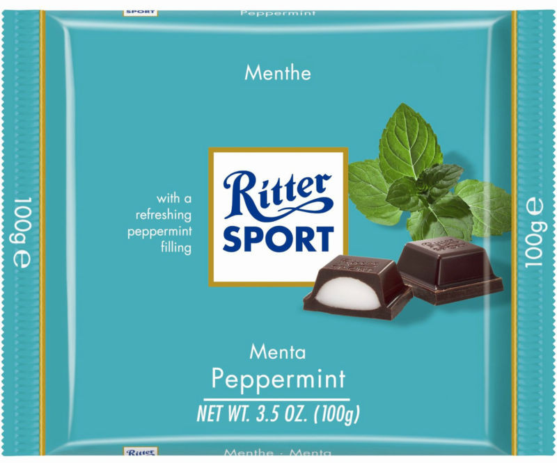 Шоколад Ritter Sport Peppermint, 100 г - фото 1 - id-p291502808