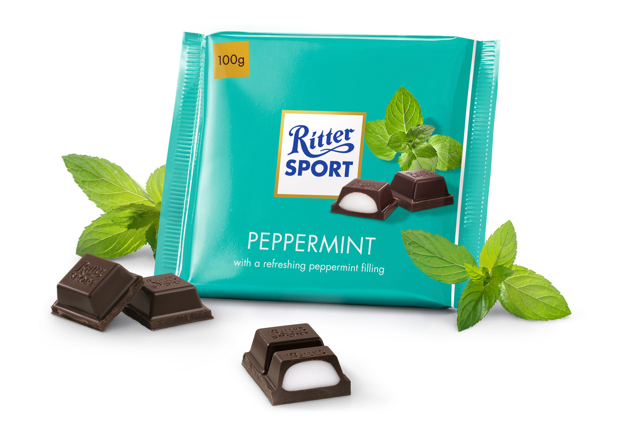 Шоколад Ritter Sport Peppermint, 100 г - фото 3 - id-p291502808