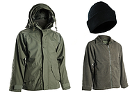 Всесезонная куртка Mil-Tec 3 в 1 с мембраной и подкладкой Olive S-XXL M