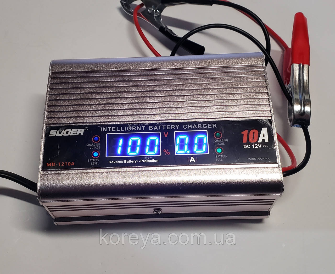 Зарядное устройсто для аккумулятора зарядка акумулятора SUOER 12V/10А MA-1210A - фото 4 - id-p1734417228