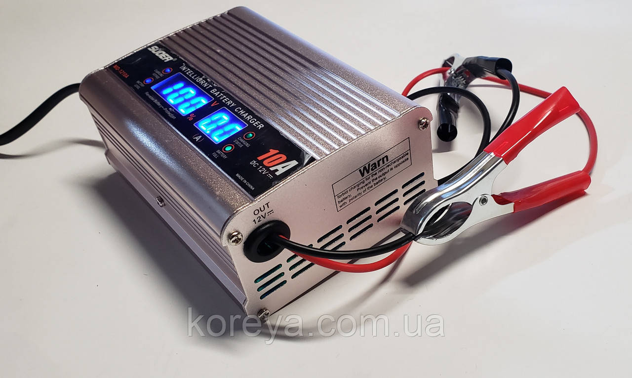 Зарядное устройсто для аккумулятора зарядка акумулятора SUOER 12V/10А MA-1210A - фото 9 - id-p1734417228