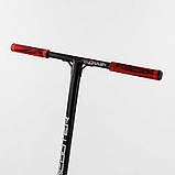 Самокат трюковий CRASH 67839 Best Scooter Червоний, колеса PU 110 мм, висота 93 см, ABEC 9 Chrome, фото 8